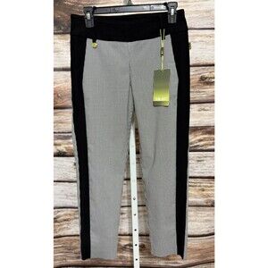 Swing Control Golf Pants Women's Size 8 New With Tags Black White